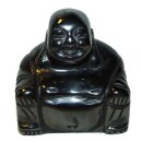 Hämatit Happy Buddha sitzend ca. 45 x 50 mm