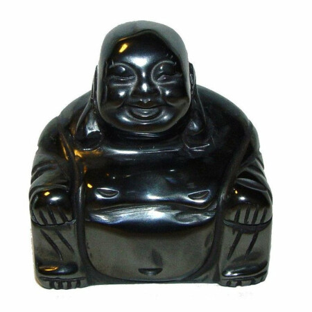 Hämatit Buddha ca. 25 x 30 mm