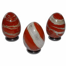 Jaspis rot ca. 48 mm Ei auch als Handschmeichler gute Steinqualität