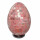 Perlmutt Mosaik Ei rosa ca. 60 mm weiße Meeresmuschel