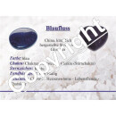 Blaufluss Herz blauer Goldfluss (synthetisch) schöne bauchige Form ca. 45x40x25 mm als Handschmeichler
