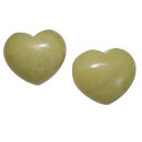 Neue Jade Herz  schöne bauchige Form ca. 45x40x25 mm als Handschmeichler