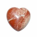 Jaspis rot Herz klein schöne bauchige Form ca. 25x25x13...