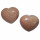 Rhodonit Herz  schöne bauchige Form ca. 45x40x25 mm als Handschmeichler