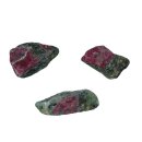 Rubin in Matrix Rohstein im Muttergestein Zoisit A* Qualität hoher Rubinanteil ca. 20-30 mm