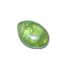 Peridot / Olivin flacher Trommelstein Rarität...