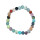 Multicolor KINDER MÄDCHEN Armband Ø 6mm Kugel auf Strechband ca. 15 - 16 mm
