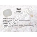 Opal 100 g - weiß - Milchopal Handschmeichler auch...