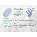 Chalcedon Herz kleiner Handschmeichler oder Taschenstein ca. 25x25x8mm