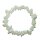 Jade / Serpentin Splitter Armband elastisch aufgezogen ca. 19 - 20 cm
