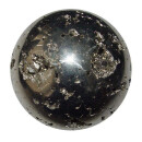 Pyrit Kugel auch Katzengold genannt A* extra Qualität aus Peru Ø ca.45 mm