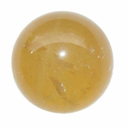 Calcit Honig dunkel Kugel ca.30 mm Ø Handschmeichler aus Mexiko schön schimmernd