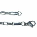 Edelstahl Kette Gliederkette Ø 3 mm, Unisex Länge variabel.