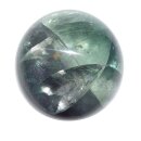 Fluorit Kugel ca. 35 mm Ø in grün - lila Farbe Handschmeichler