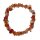 Achat Carneolfarben Splitter Armband schöne klare Qualität