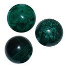 Malachit Kugel Ø ca. 30-35 mm SUPER...
