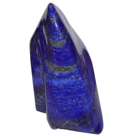 Lapislazuli XXl Skulptur 2,1 kg absolutes EINZELSTÜCK - RARITÄT Super A* Qualität mit Pyrit