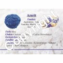 Azurit Kristall Mineral Rohstück schöne blaue Farbe verschiedene Größen