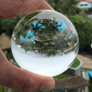 Glaskugel Kristallkugel Wahrsagerkugel Feng Shui Kugel schöne klare Qualität mit Glas Ständer  in den Größen 60 - 200  mm wählbar 100 mm