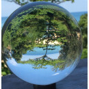 Glaskugel Kristallkugel Wahrsagerkugel Feng Shui Kugel schöne klare Qualität mit Glas Ständer  in den Größen 60 - 200  mm wählbar 60 mm