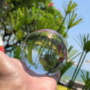 Glaskugel Kristallkugel Wahrsagerkugel Feng Shui Kugel schöne klare Qualität mit Glas Ständer  in den Größen 60 - 200  mm wählbar 60 mm