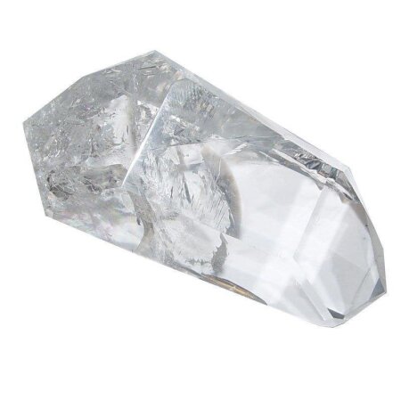 Bergkristall Doppelender XL schöne klare Spitze mit zwei Enden A*Super Qualität ca. 60 - 70 mm