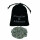 100 g Pyrit Mini Rohsteine Rohstücke auch Katzengold genannt ca. 5 - 15 mm  in schwarzem Samtbeutel