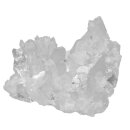 Bergkristall schöne kleine Stufe aus Brasilien Natur gewachsen und Natur belassen 50 mm