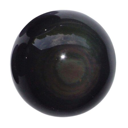 Regenbogen Obsidian Kugel ca. 45 - 48 mm Ø A* extra schimmerndes Farbspiel