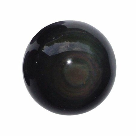 Regenbogen Obsidian Kugel ca. 24 - 26 mm Ø A* extra schimmerndes Farbspiel