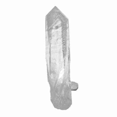 Lemuria Kristall eine Varietät des Bergkristall Natur gewachsene Spitze unbehandelt