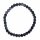 Iolith / Wassersaphir 6 mm facettiertes Kugel Armband auf elastischem Band aufgezogen ca. 19 - 20 cm
