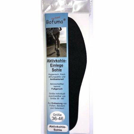 Bofuma® Einlegesohlen unisex in der Größe 36-46...