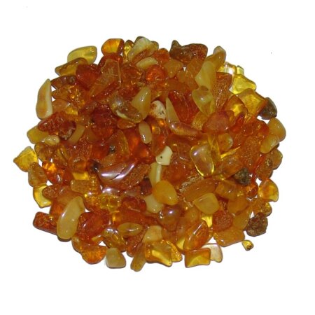 Bernstein 10 g mini Trommelsteine, Handschmeichler  ca. 5 - 10 mm