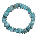 Larimar Splitter Armband Größe der Splitter ca. 10 - 15 mm , Größe des Armbandes ca. 19 - 20 cm