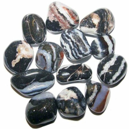Sardonyx Trommelsteine ca. 20 - 35 mm