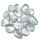 Bergkristall Silber bedampft  Angel Aura Trommelsteine  ca. 20-30 mm