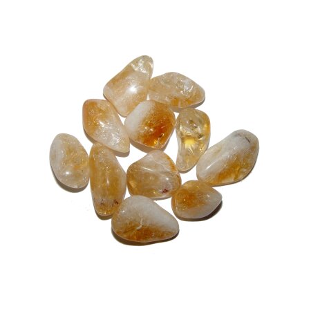 Citrin  Amethyst gebrannt Trommelsteine ca. 10 - 30 mm