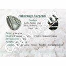 Silberauge / Serpentin  Trommelsteine ca. 12 - 30 mm