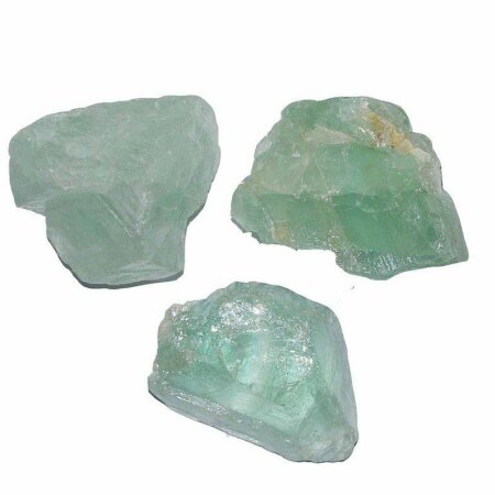 Fluorit grün Rohstein Wassersteine 3 - 6 cm