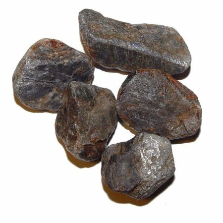 Saphir Rohsteine Wassersteine  ca. 1 - 3 cm