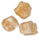 Orangencalcit XL Rohsteine gesäuert A* Qualität 80 - 200 mm