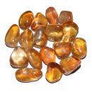 Bergkristall Kupfer bedampft  Tangerine  Aura Trommelsteine  ca. 20-30 mm