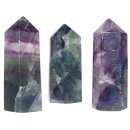 Fluorit Spitzen und Pilze