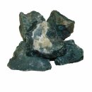 Moosachat Rohsteine Rohstücke ca. 3 - 5 Steine ca. 6 - 12 cm