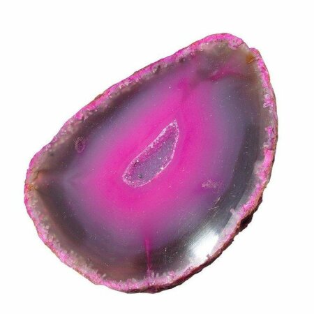 Achat pink Hälfte einer Geode ca. 40 - 80 mm