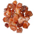 Carneol - Achat anpoliert ca. 20 - 35 mm