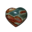 Polychromjaspis Herz Handschmeichler ca. 70 mm