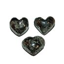 Pyrit auch Katzengold genannt Herz Handschmeichler ca. 40 - 50 mm