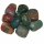 Heliotrop 50 g Trommelsteine, ca.2 - 4  Steine, Handschmeichler Wassersteine